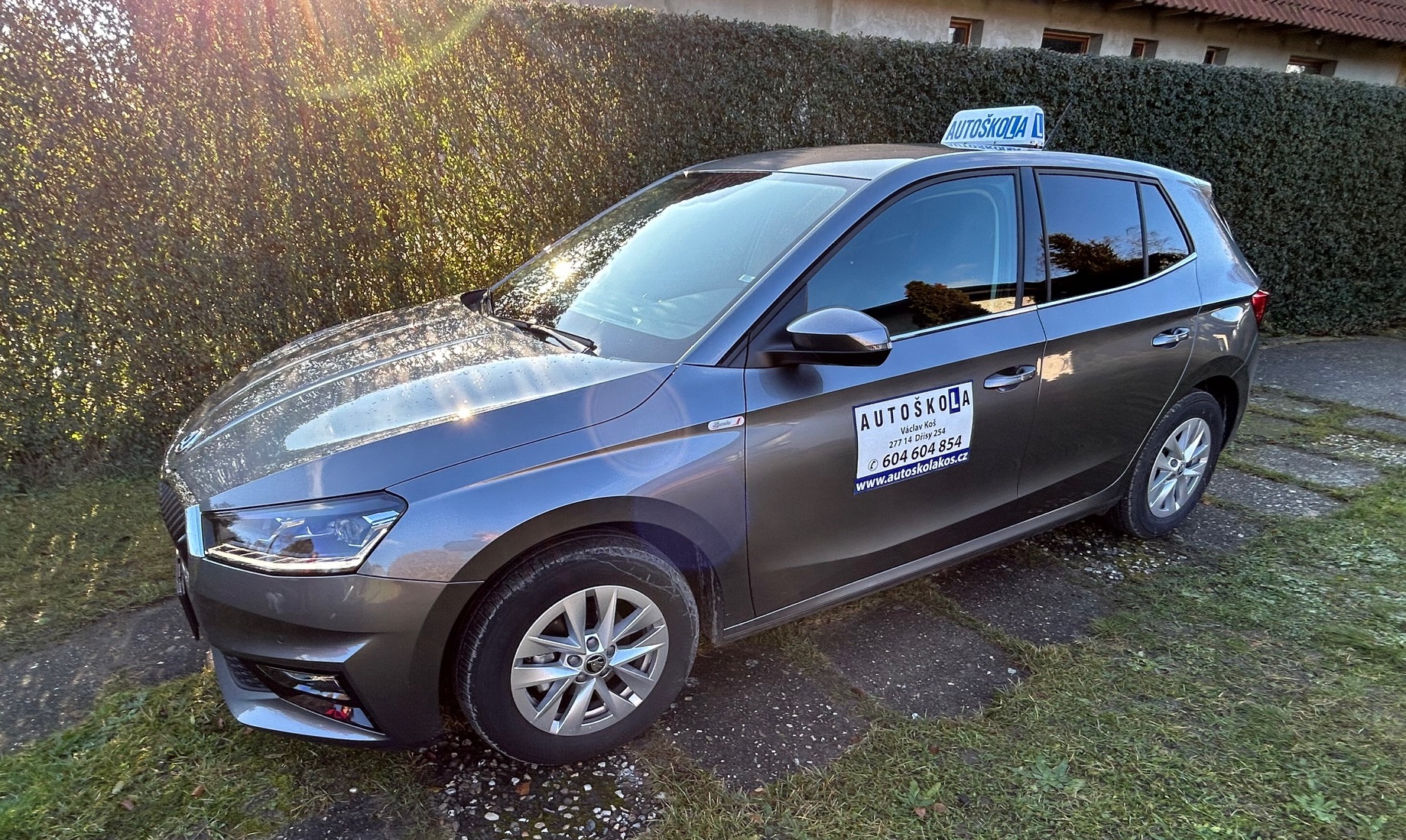 Škoda Fabia Šedá